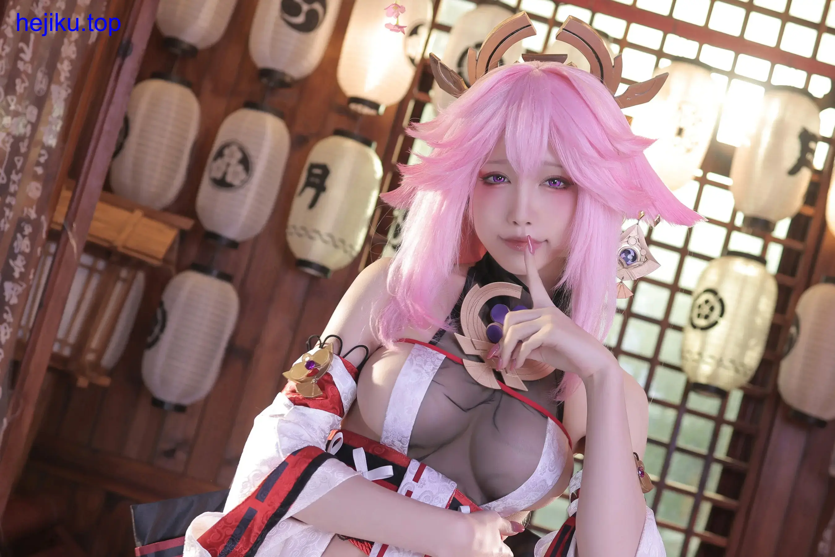 水淼aqua卡提希娅造型图片及泳装温泉和服写真合集